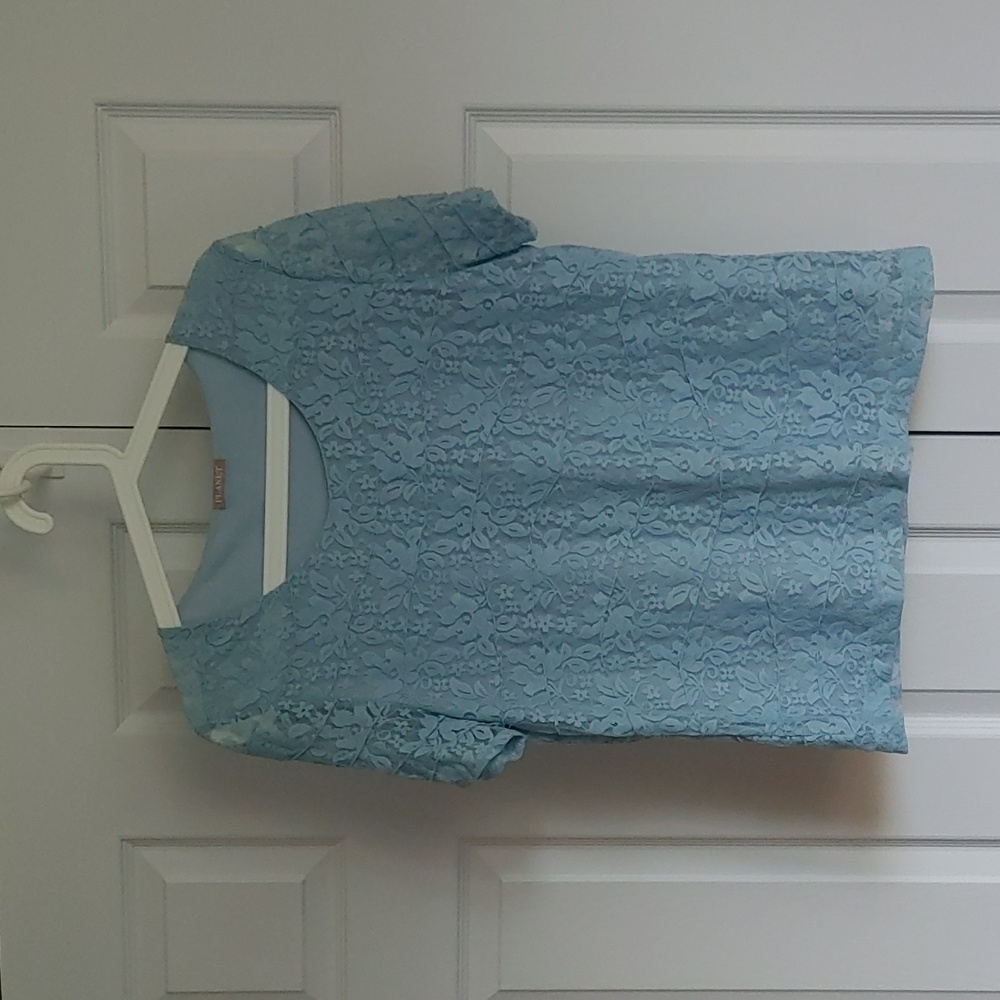 🌠3/$20🌠 Planet US M Light Blue Lace Top